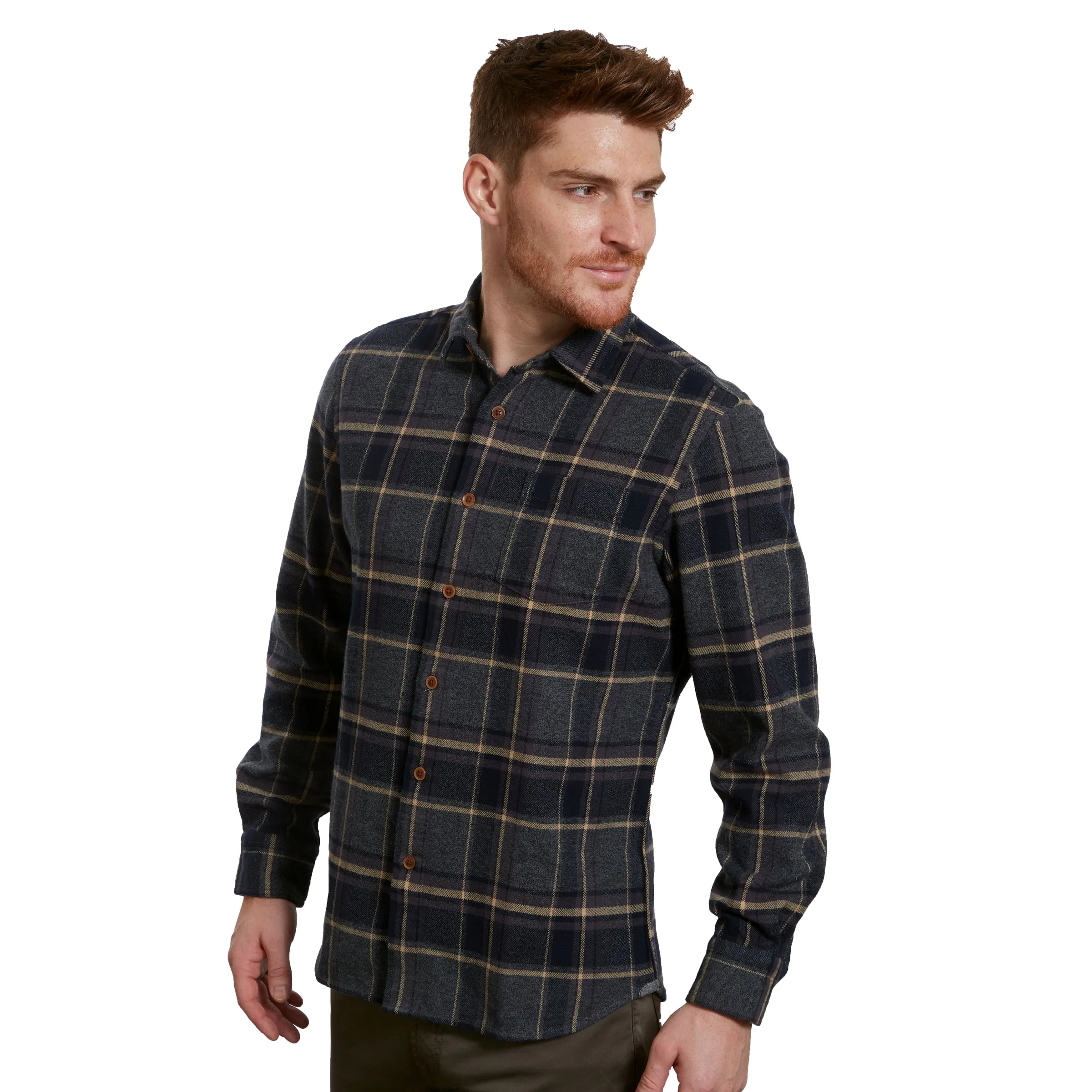 Marvel Jaspe Heritage Flannel - Charcoal Gray (Final Sale)