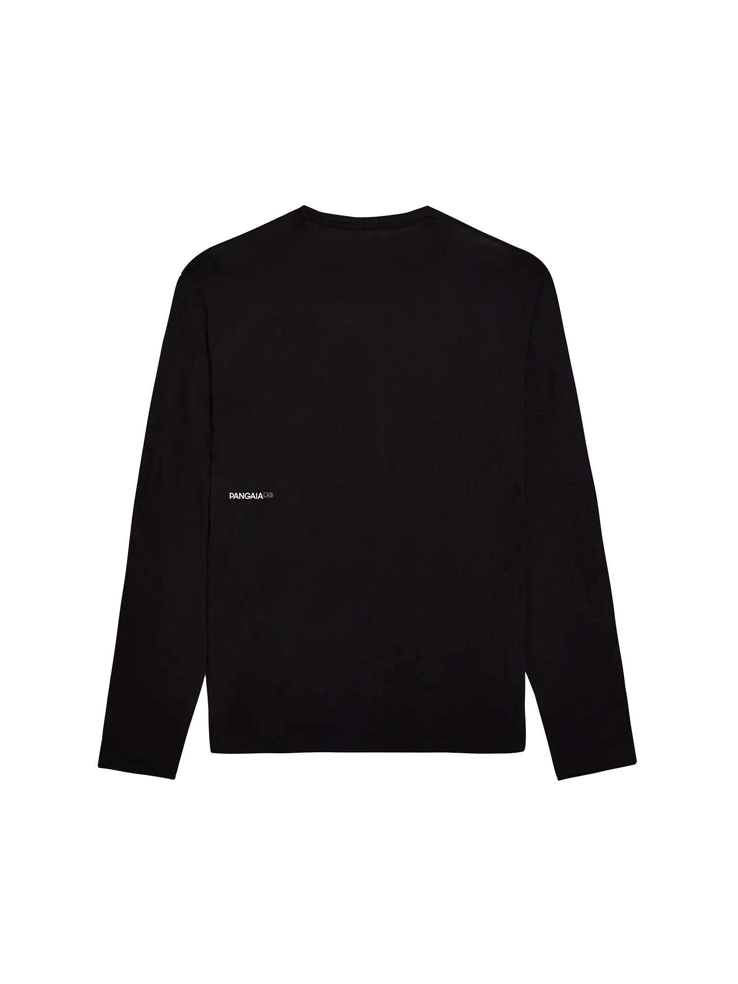 Mens PANGAIA LAB Infinited Fiber Long Sleeve T-shirt—black