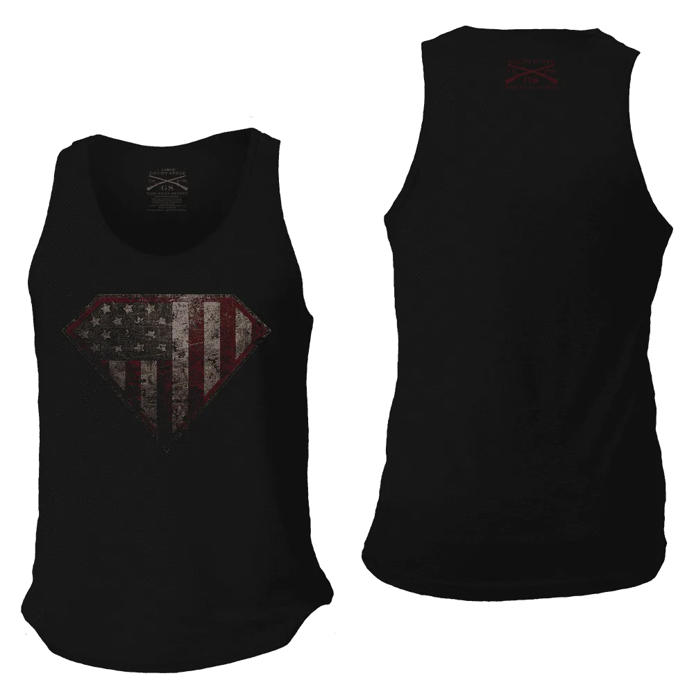 Men's Super Patriot 2.0 Tank - Black