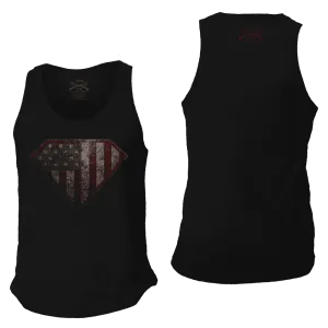 Men's Super Patriot 2.0 Tank - Black