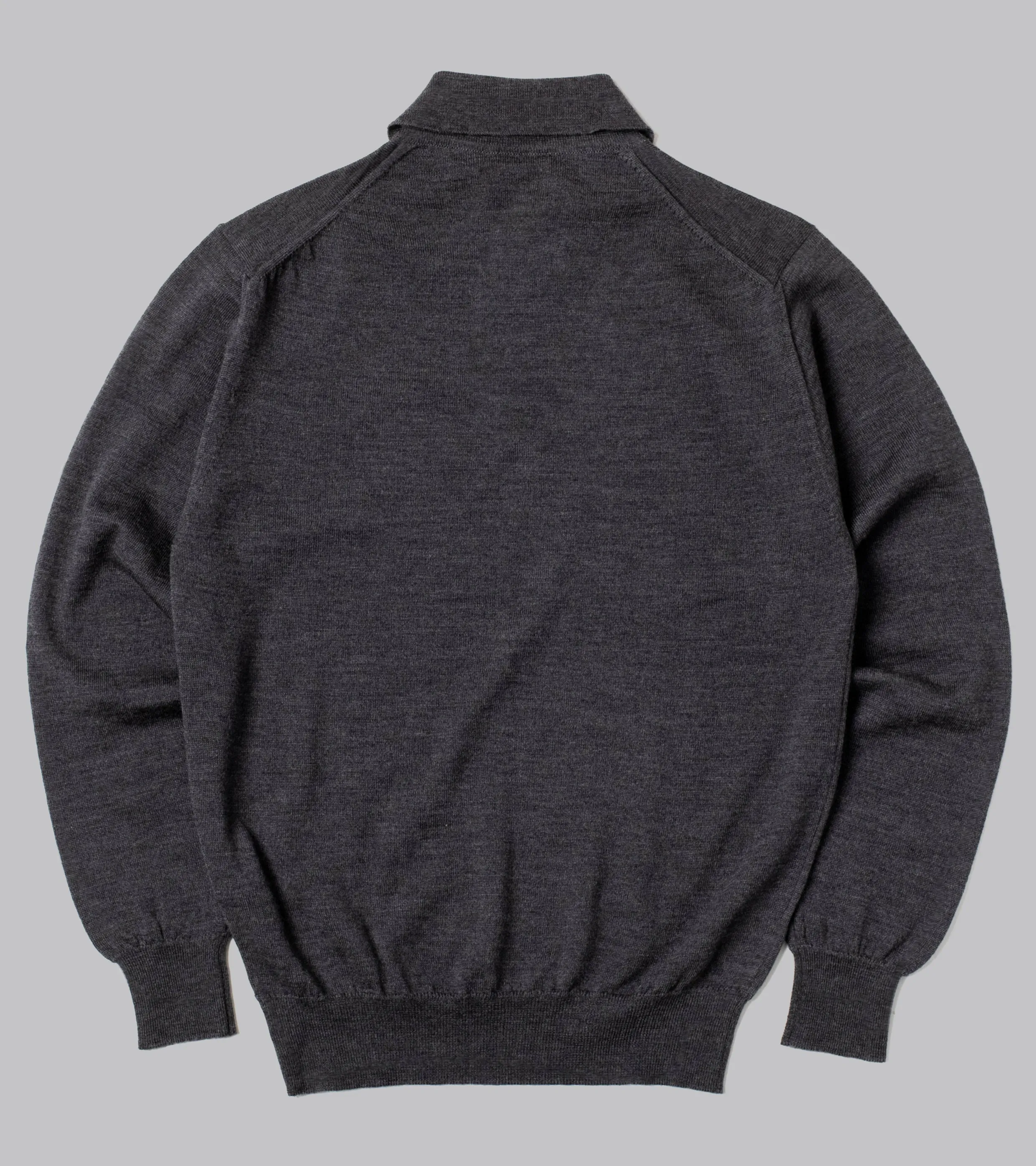 Merino Long-Sleeve Polo Gradino