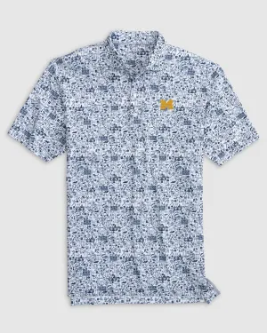 Michigan Tailgater 2.0 Printed Jersey Performance Polo