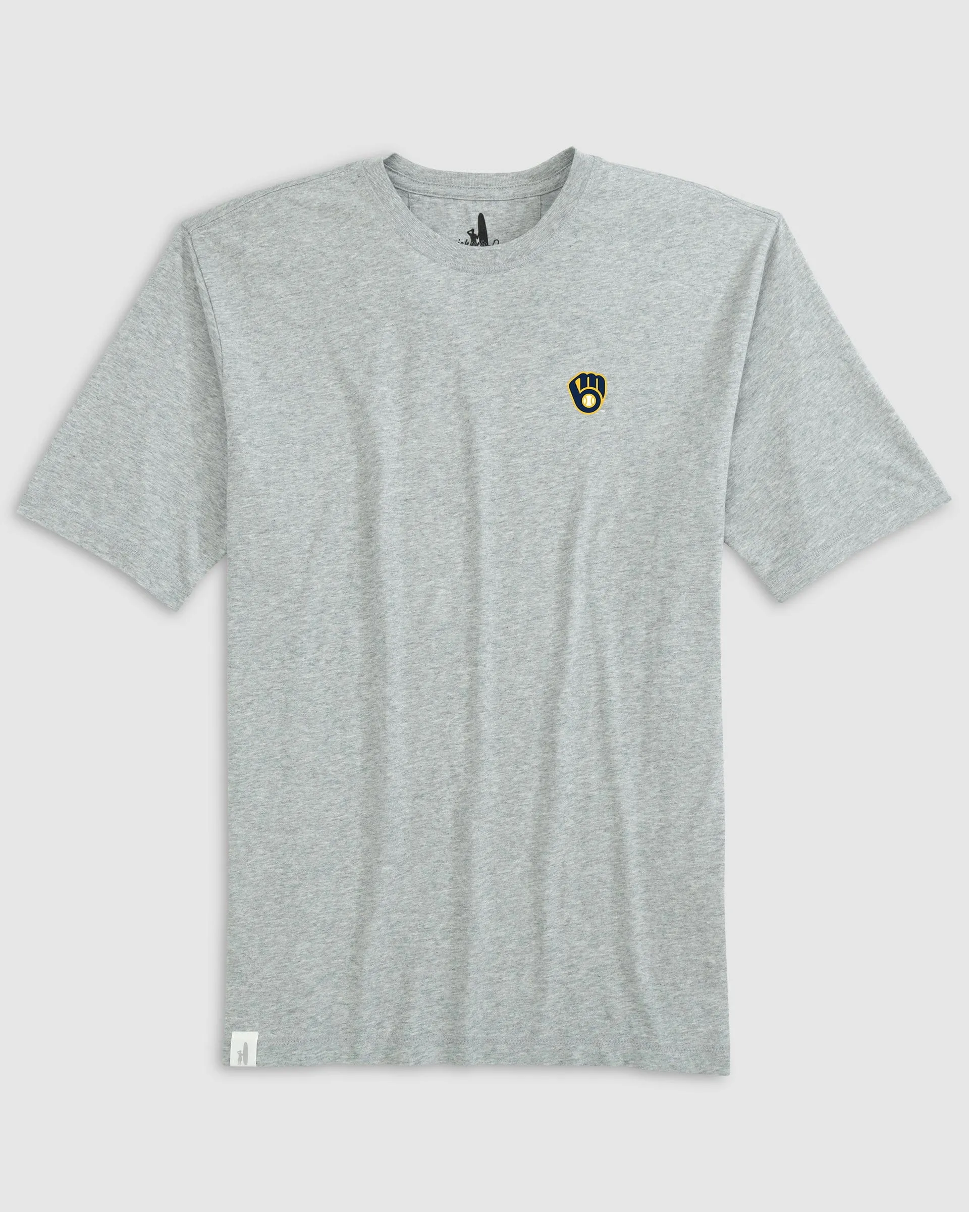 Milwaukee Brewers Heathered Spencer Cotton T-Shirt
