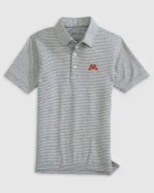 Minnesota Lyndonn Jr. Striped Jersey Performance Polo