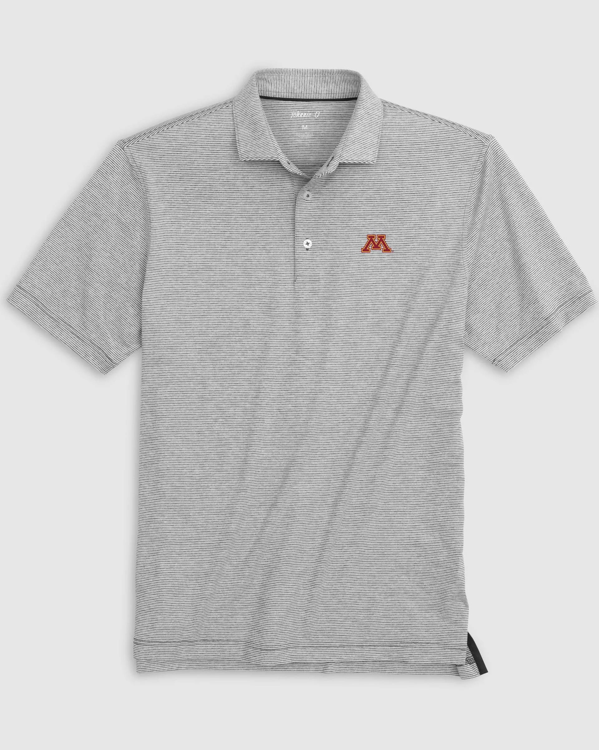 Minnesota Lyndonn Striped Jersey Performance Polo