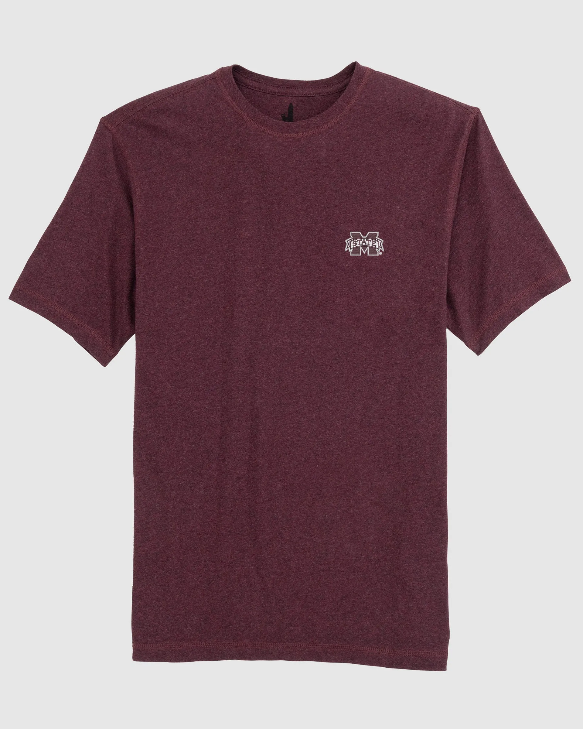 Mississippi State Heathered Spencer Cotton T-Shirt