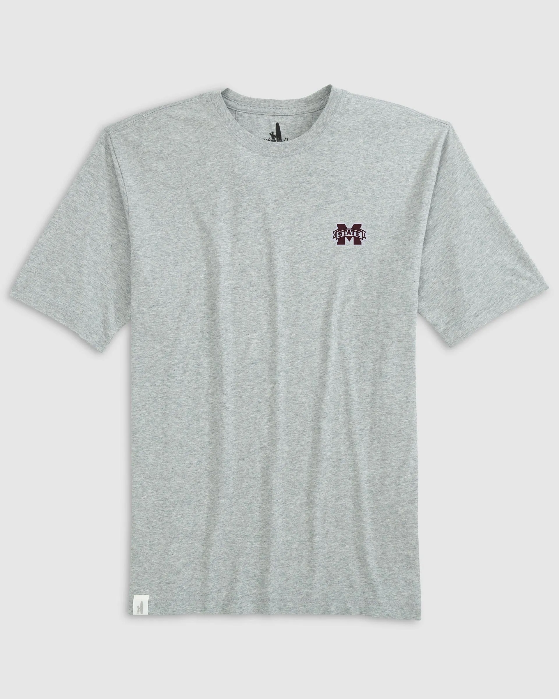 Mississippi State Heathered Spencer Cotton T-Shirt