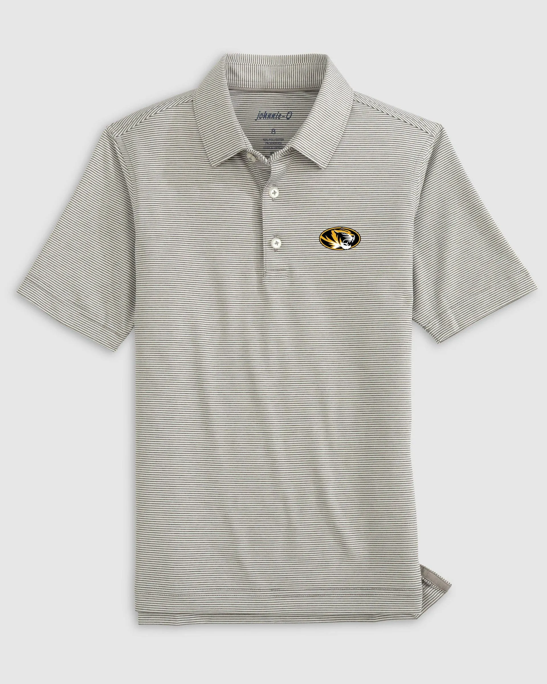 Missouri Lyndonn Jr. Striped Jersey Performance Polo