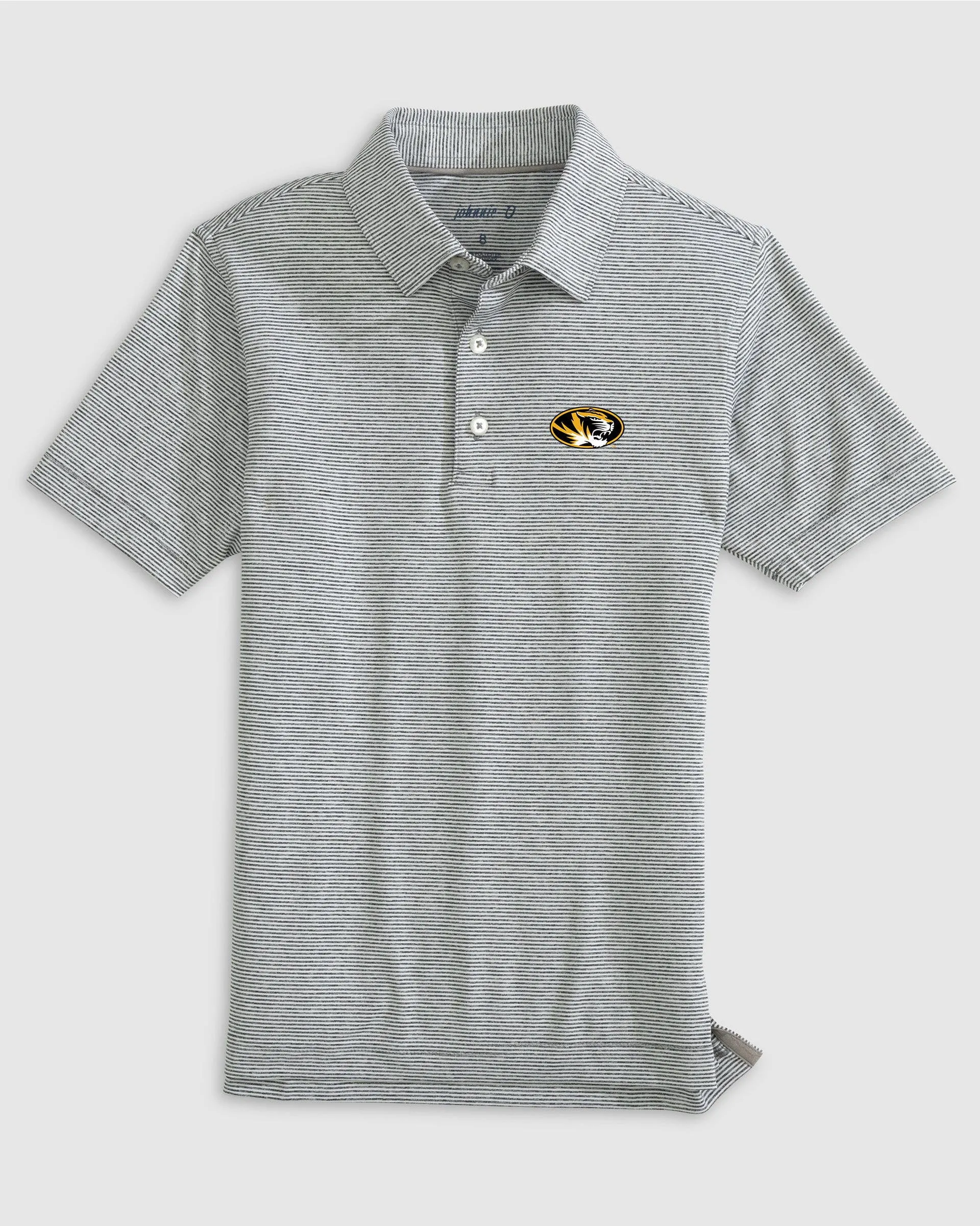 Missouri Lyndonn Jr. Striped Jersey Performance Polo