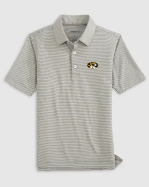 Missouri Lyndonn Jr. Striped Jersey Performance Polo