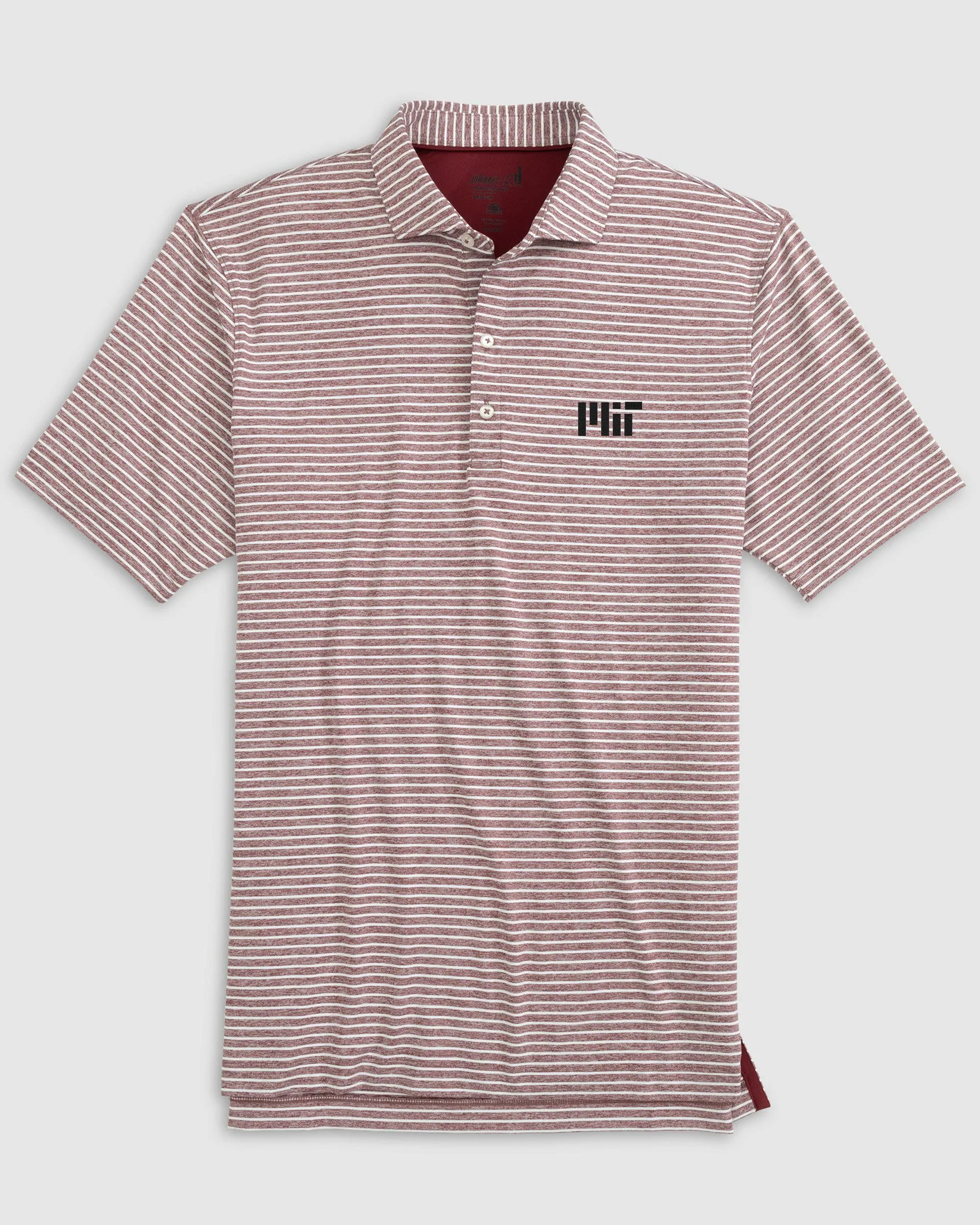 MIT Clipperr Striped Jersey Performance Polo