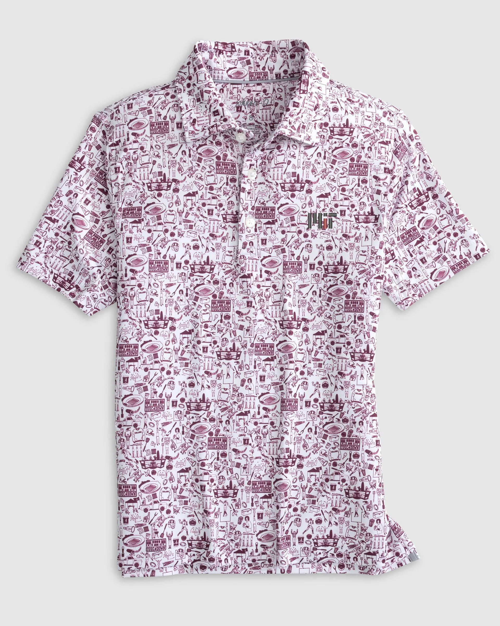 MIT Tailgater 2.0 Jr. Performance Jersey Polo