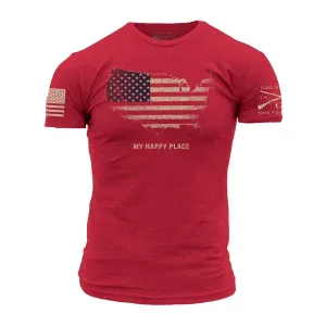 My Happy Place T-Shirt - Red