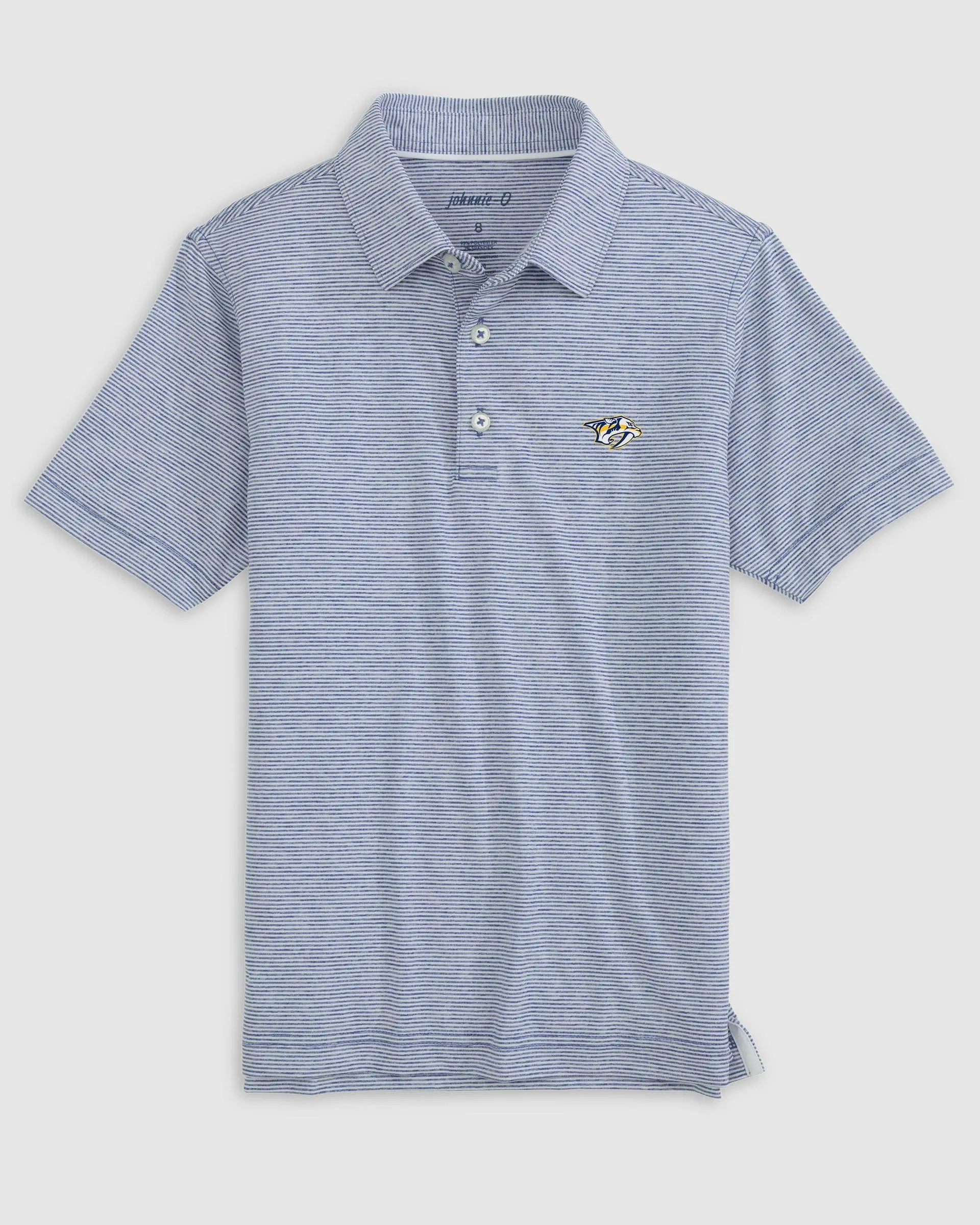 Nashville Predators Lyndonn Jr. Striped Jersey Performance Polo