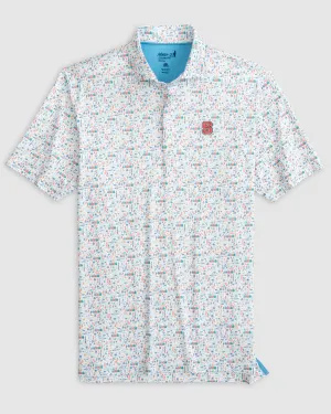 NC State Sweet Carolinas Printed Jersey Performance Polo