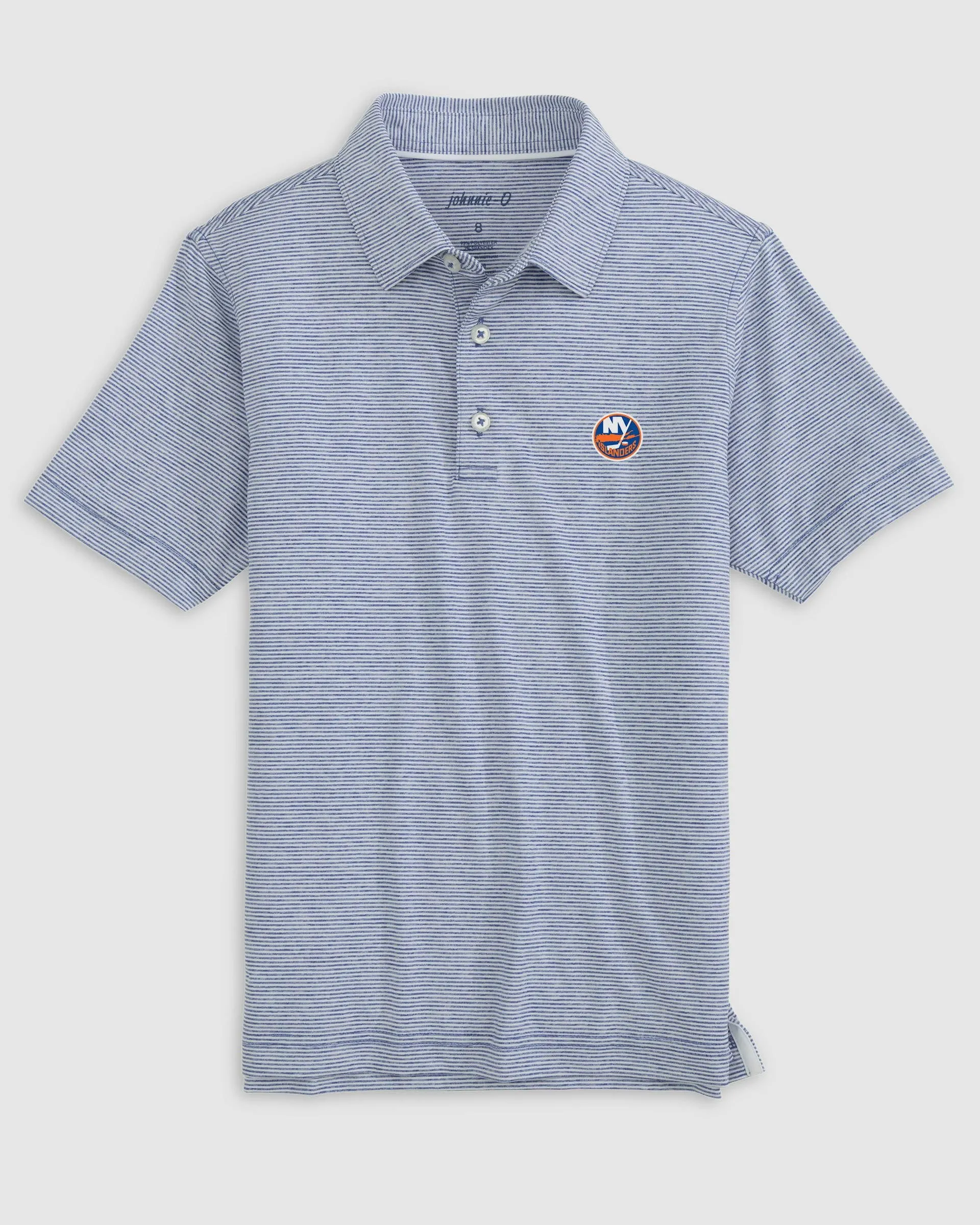 New York Islanders Lyndonn Jr. Striped Jersey Performance Polo