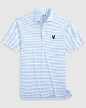 New York Yankees Stetsons Performance Mesh Polo