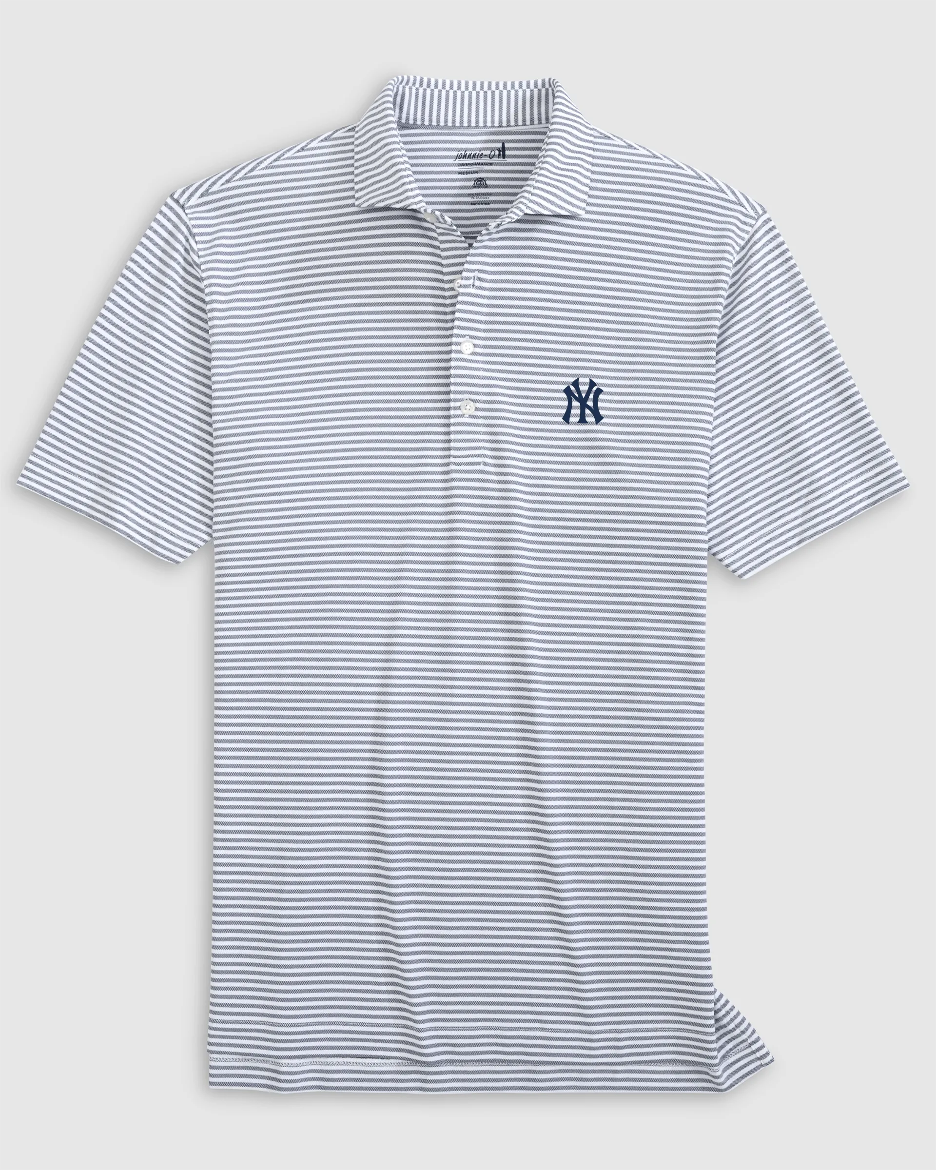 New York Yankees Stetsons Performance Mesh Polo