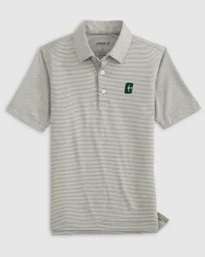 North Carolina Charlotte Lyndonn Jr. Striped Jersey Performance Polo