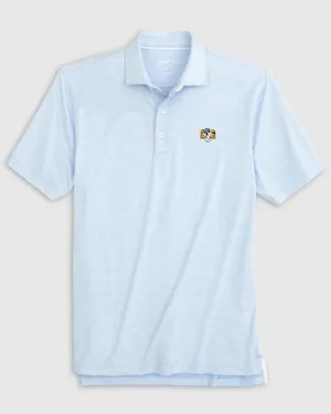 North Carolina Lyndonn Striped Jersey Performance Polo - Vault Logo
