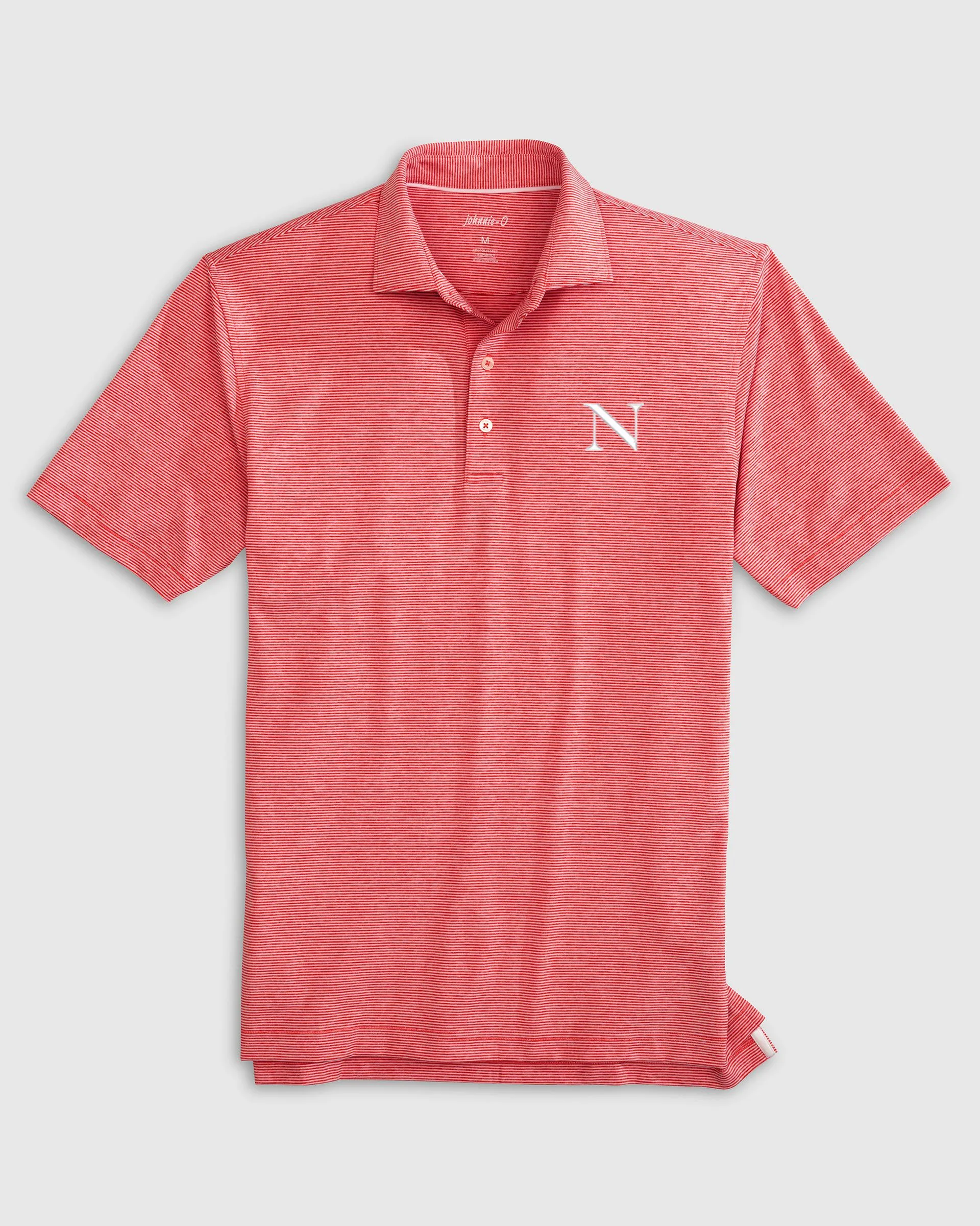 Northeastern Lyndonn Striped Jersey Performance Polo