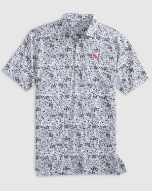 Northeastern Tailgater 2.0 Printed Jersey Performance Polo