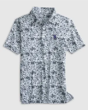 Northwestern Tailgater 2.0 Jr. Printed Jersey Performance Polo