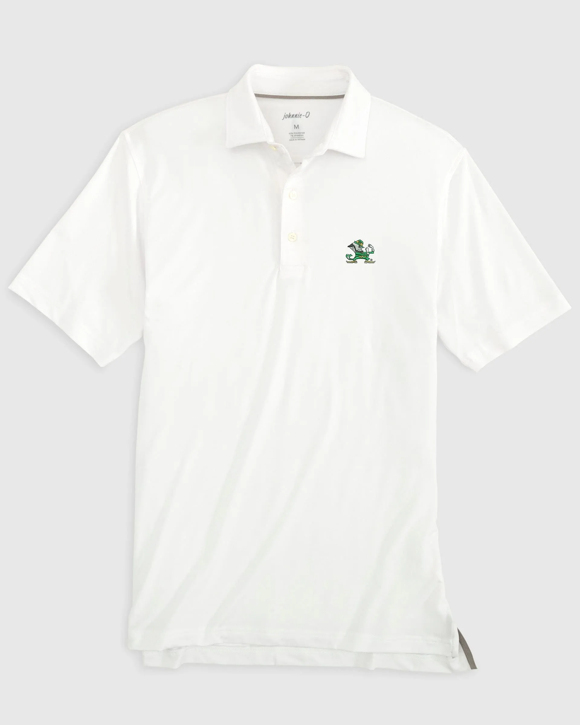 Notre Dame Birdie Jersey Performance Polo - Leprechaun Logo