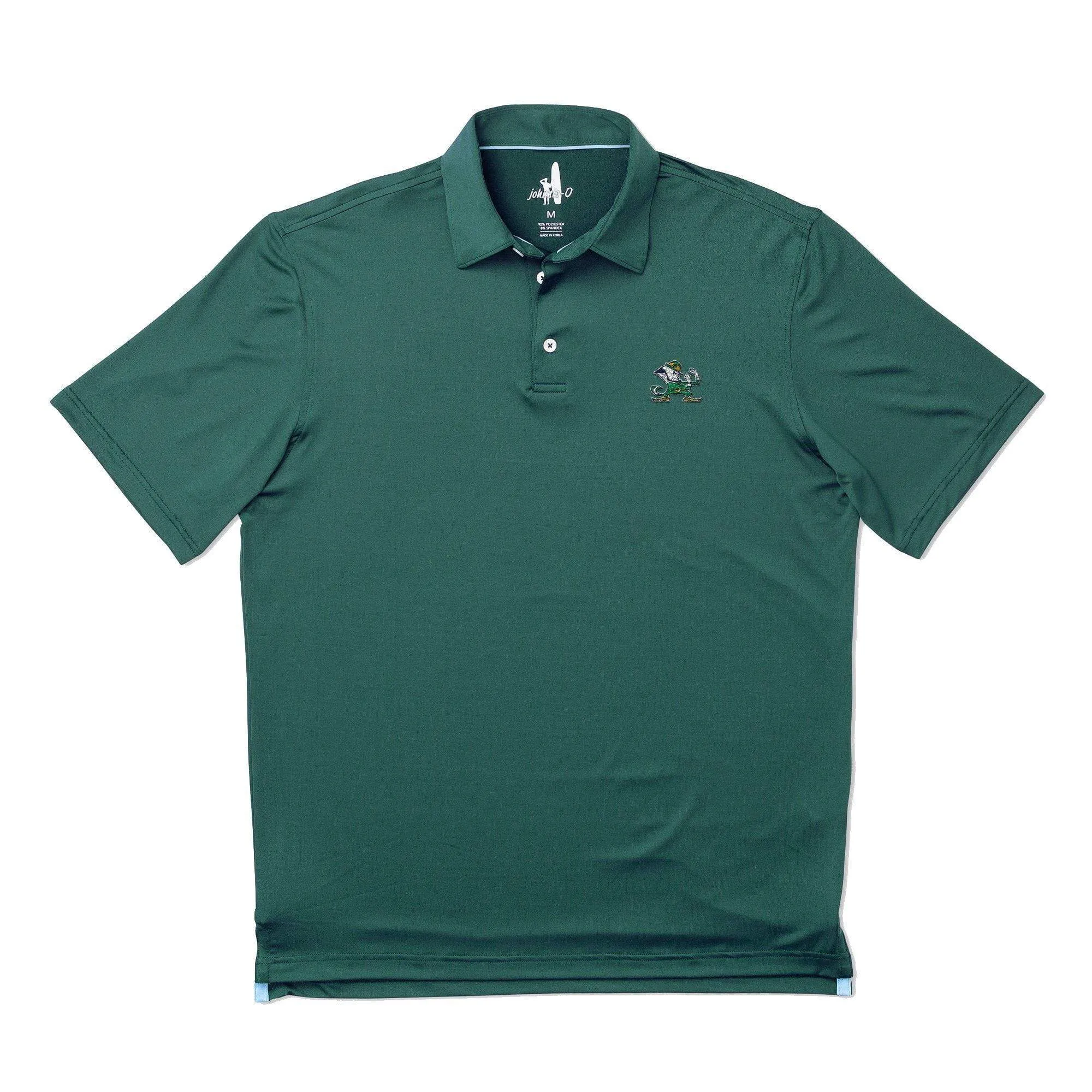Notre Dame Birdie Jersey Performance Polo - Leprechaun Logo