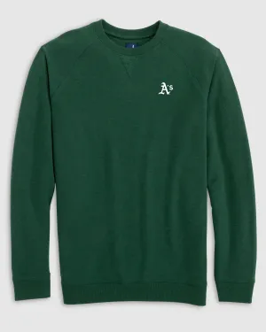 Oakland Athletics Freeman Crewneck Fleece Sweatshirt