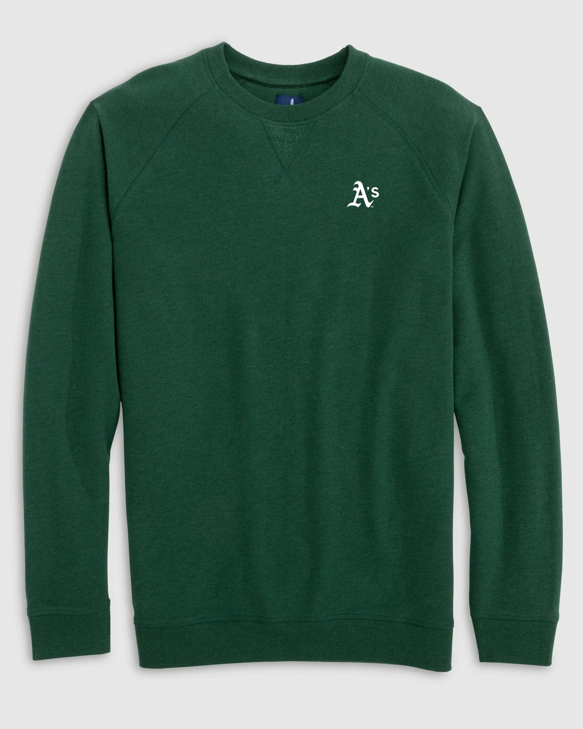 Oakland Athletics Freeman Crewneck Fleece Sweatshirt