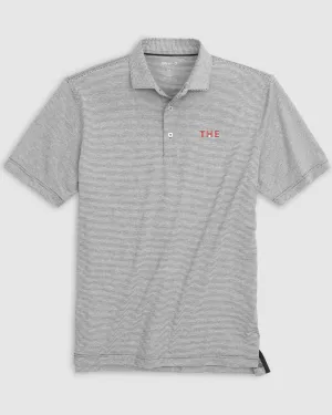 Ohio State Lyndonn Striped Jersey Performance Polo - The Logo