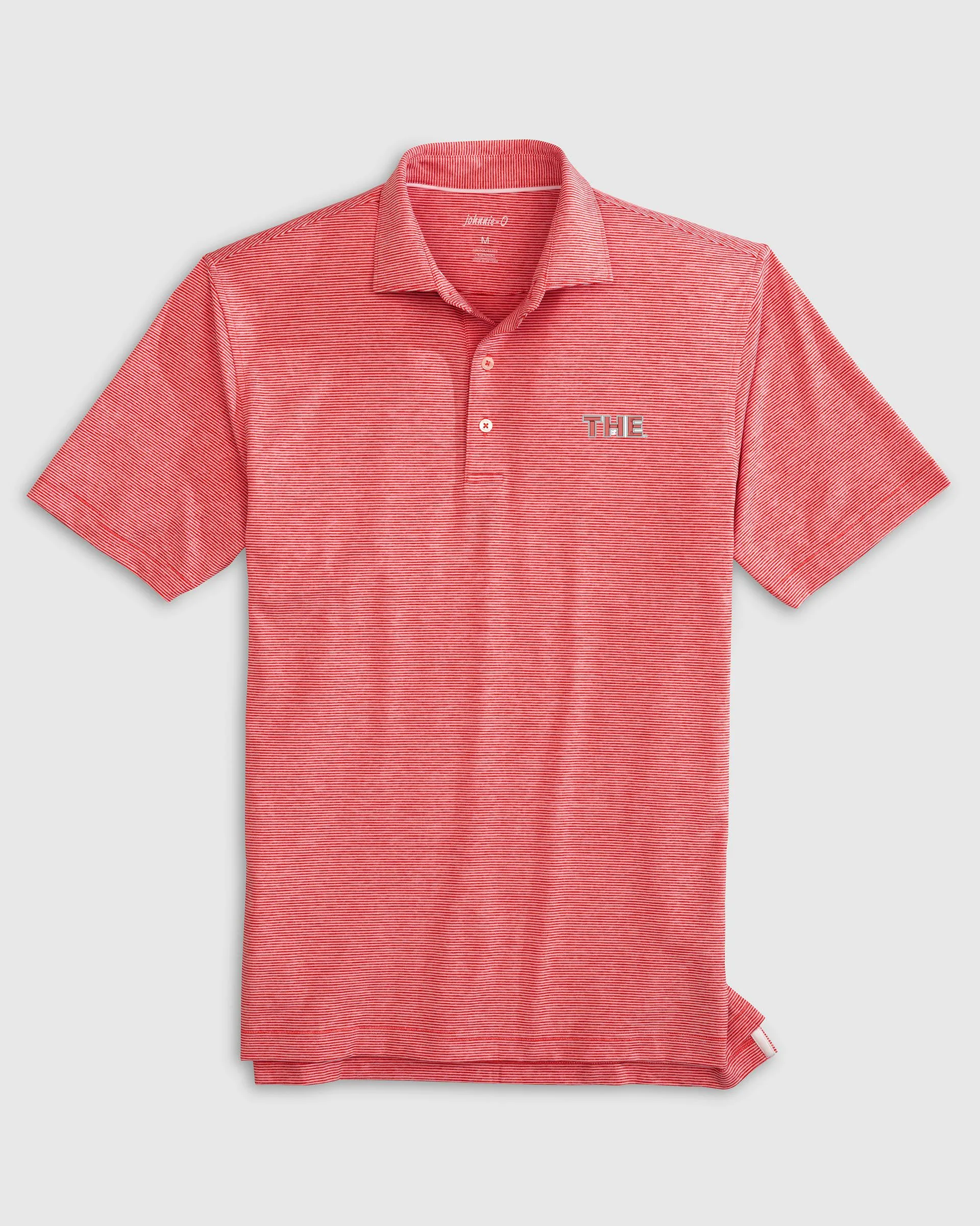 Ohio State Lyndonn Striped Jersey Performance Polo - The Logo