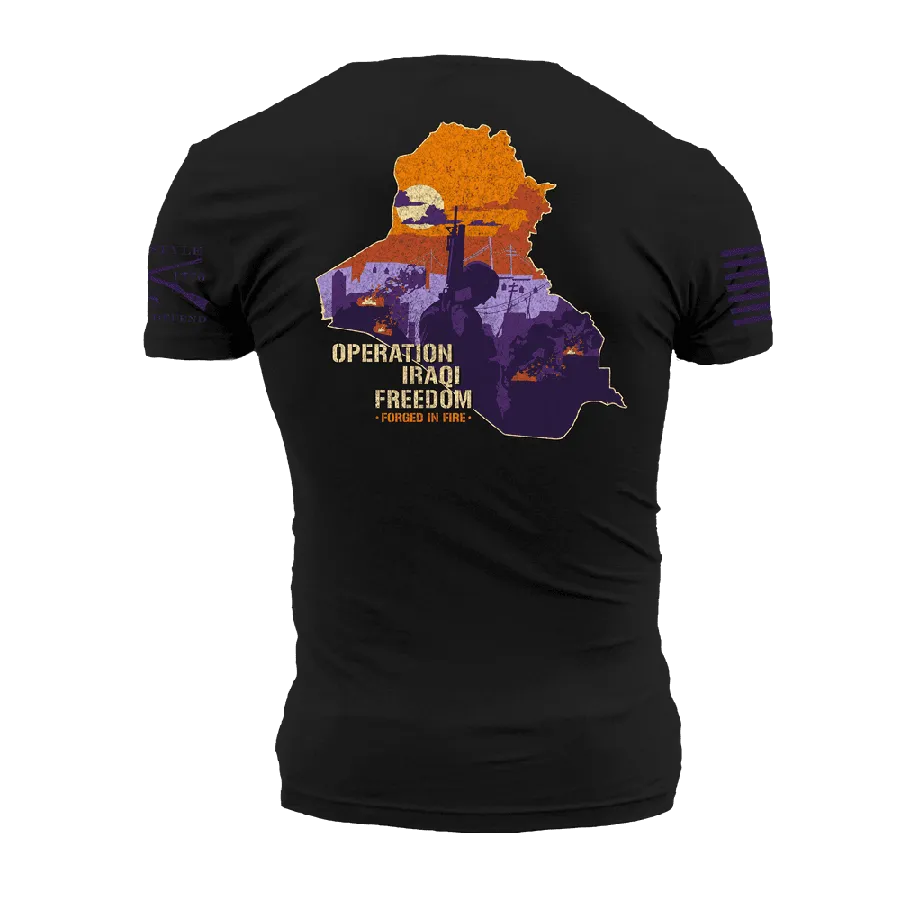 OIF - Forged In Fire T-Shirt - Black