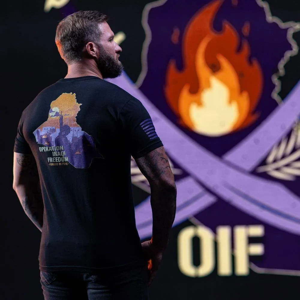 OIF - Forged In Fire T-Shirt - Black