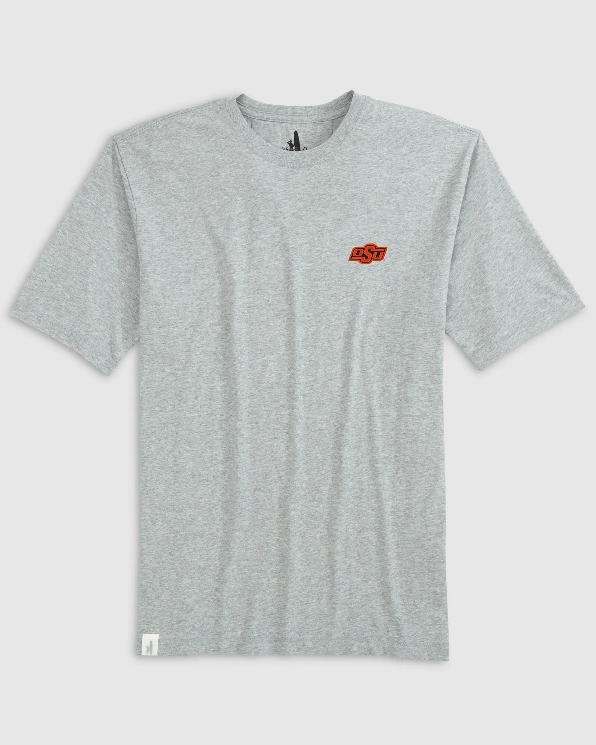 Oklahoma State Heathered Spencer Cotton T-Shirt