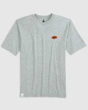 Oklahoma State Heathered Spencer Cotton T-Shirt