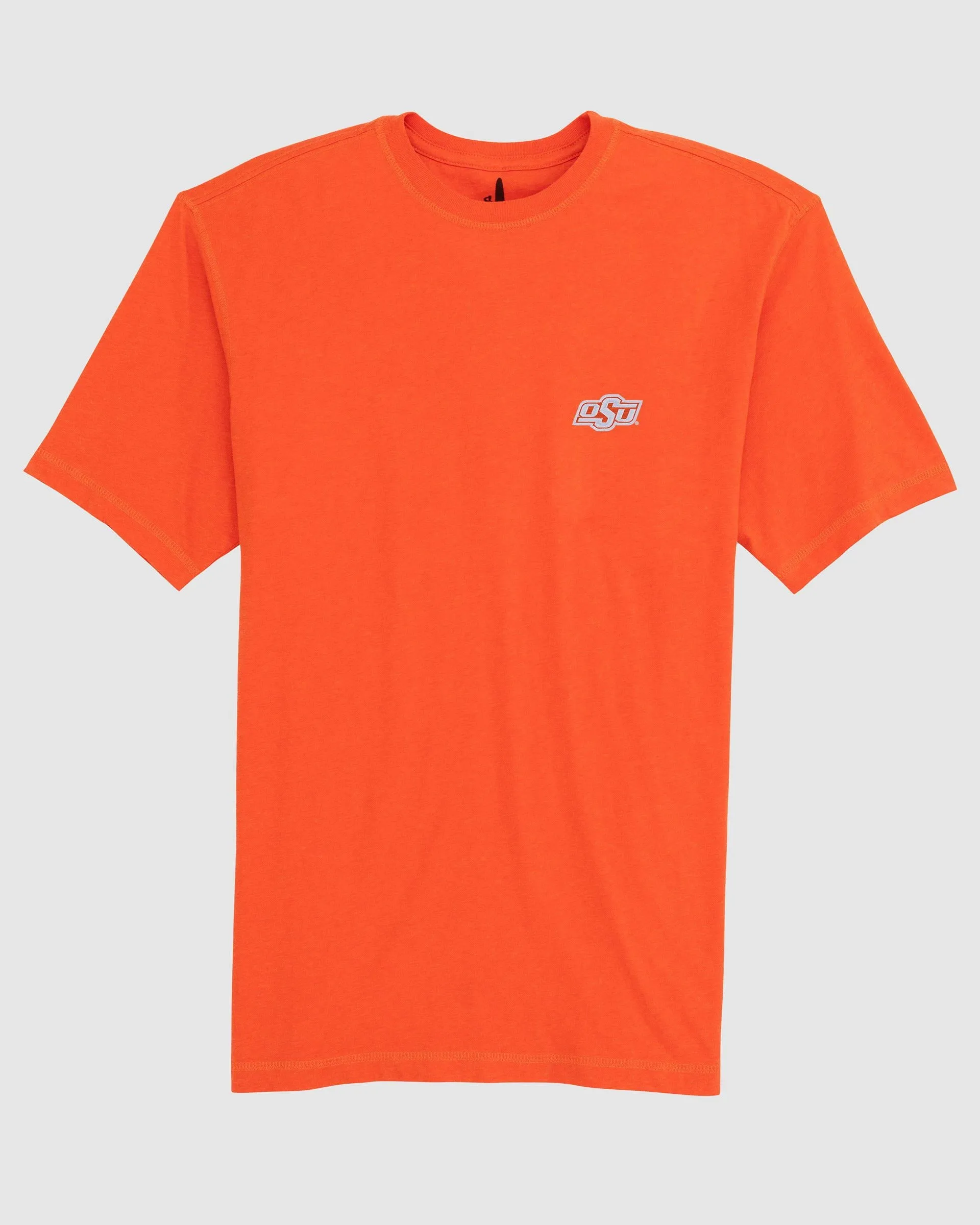 Oklahoma State Heathered Spencer Cotton T-Shirt