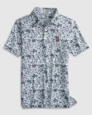 Oklahoma State Tailgater 2.0 Jr. Printed Jersey Performance Polo - Pete Logo