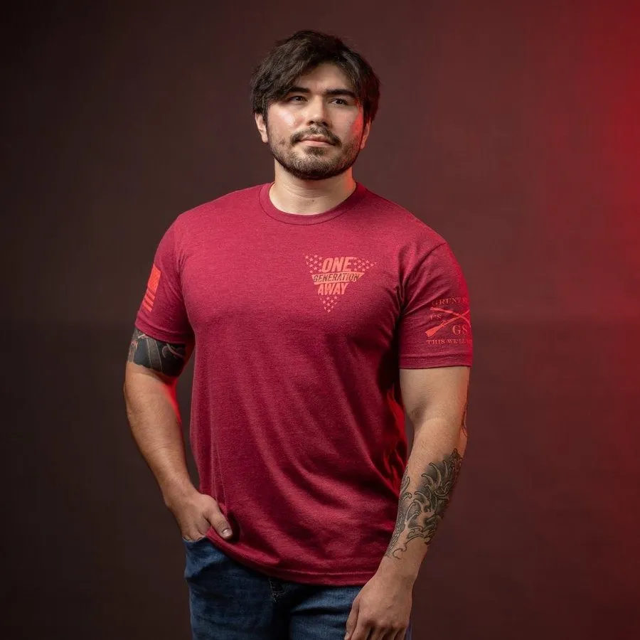 One Generation Away 2.0 T-Shirt - Cardinal