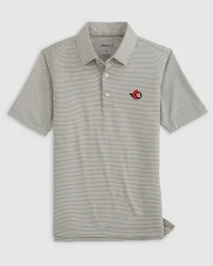 Ottawa Senators Lyndonn Jr. Striped Jersey Performance Polo