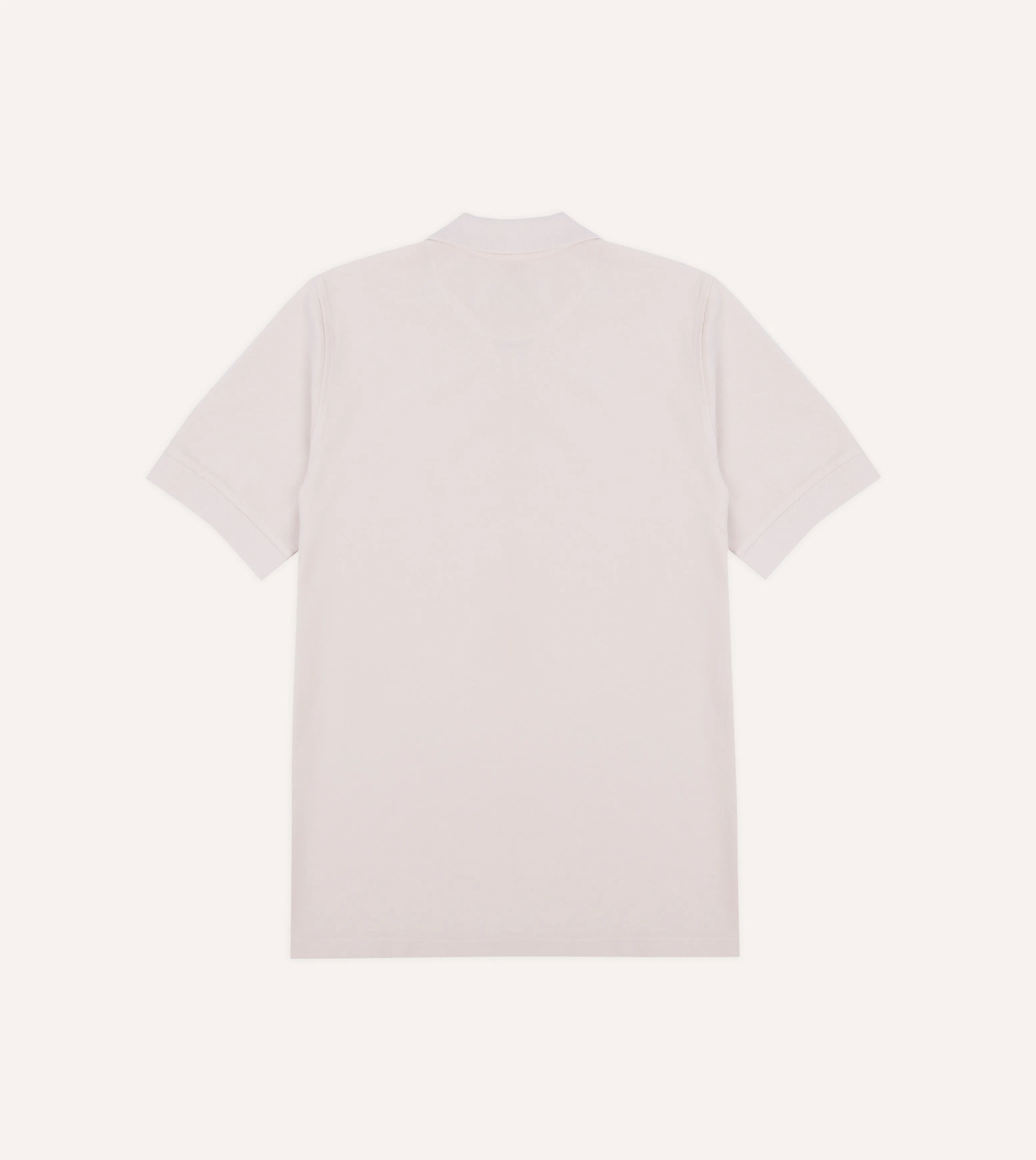 Pink Piqué Cotton Polo Shirt