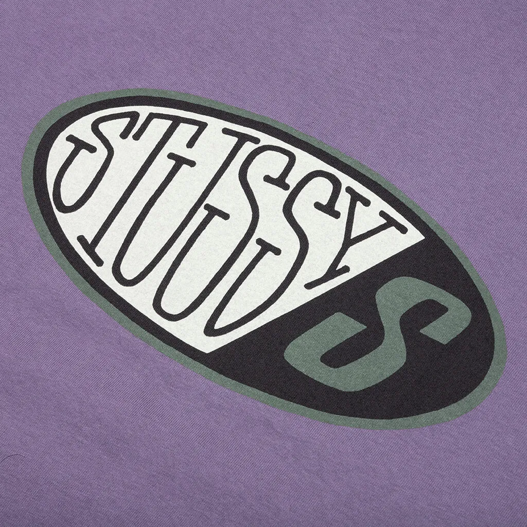 Pitstop Pigment Dyed Tee - Grape