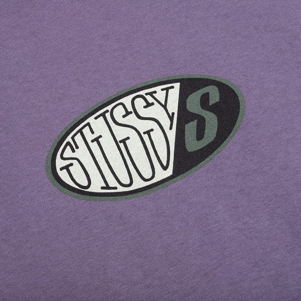 Pitstop Pigment Dyed Tee - Grape