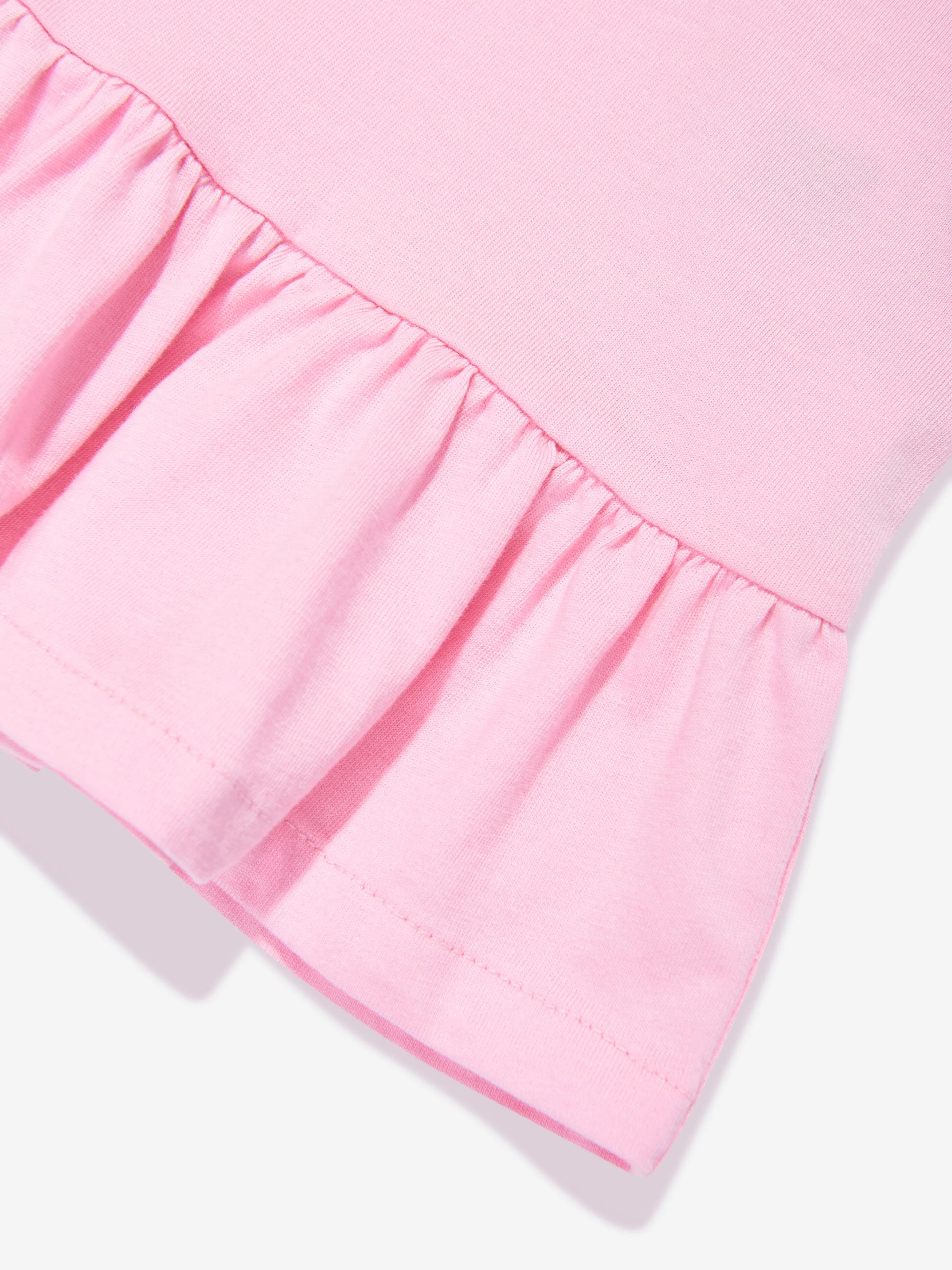 Ralph Lauren Baby Girls Polo Logo Dress in Pink