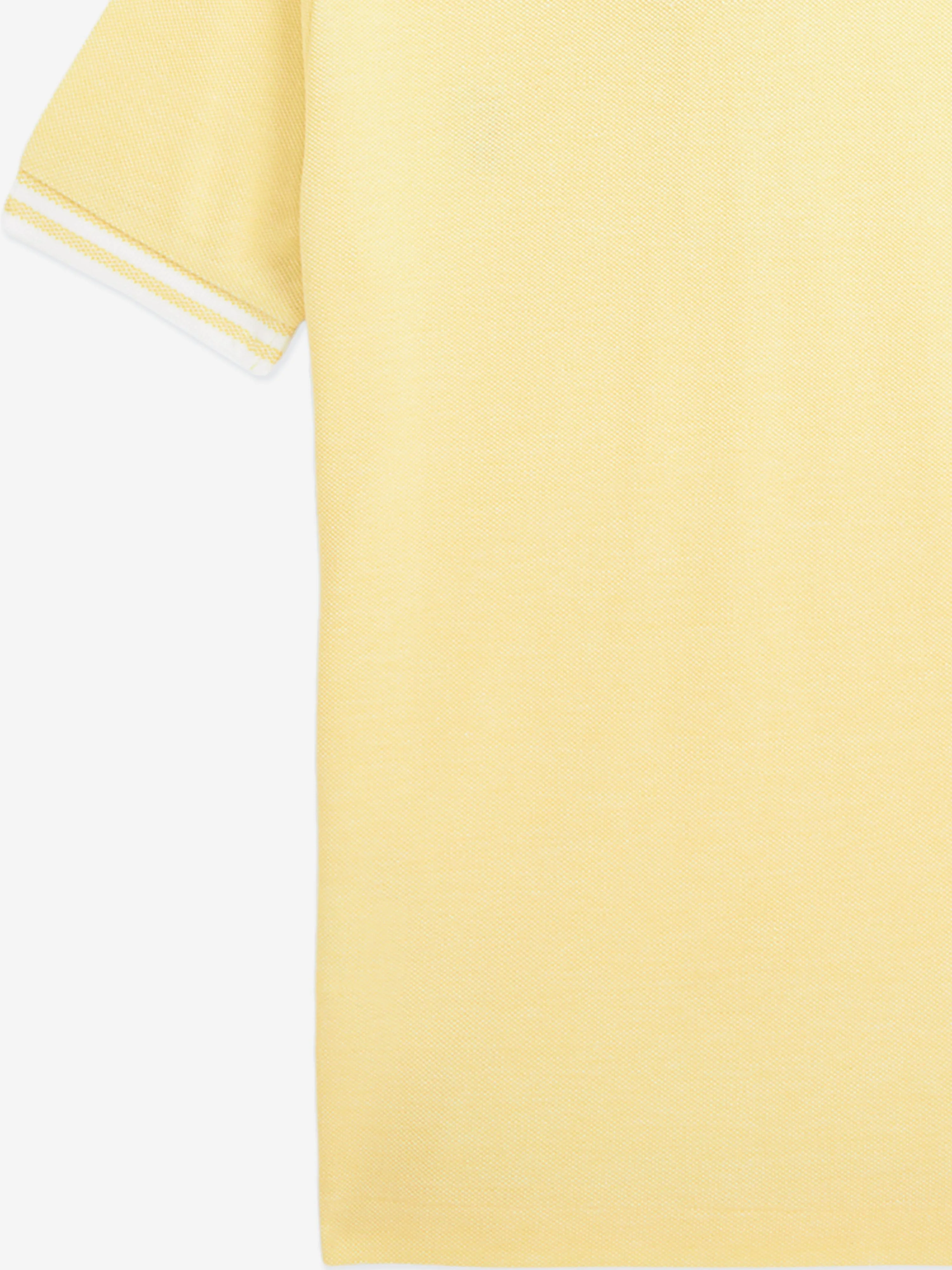 Ralph Lauren Boys Logo Polo Shirt in Yellow