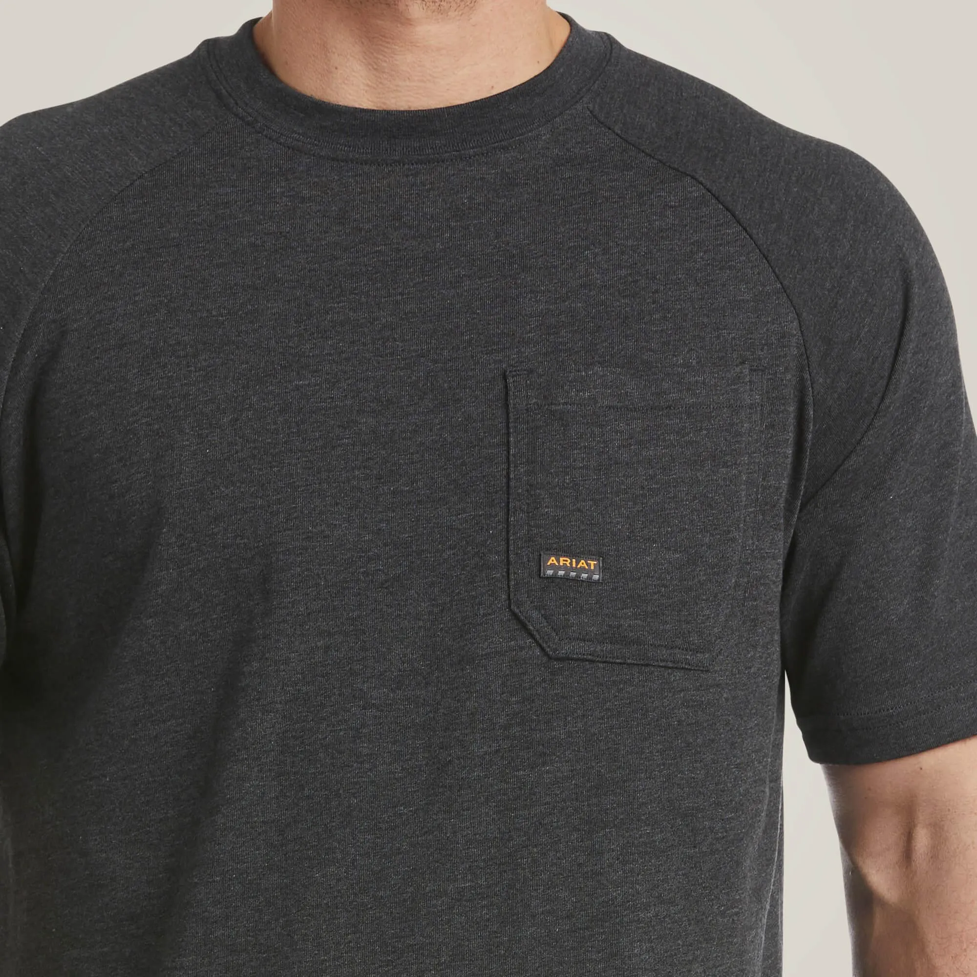 Rebar Cotton Strong T-Shirt - Charcoal Heather