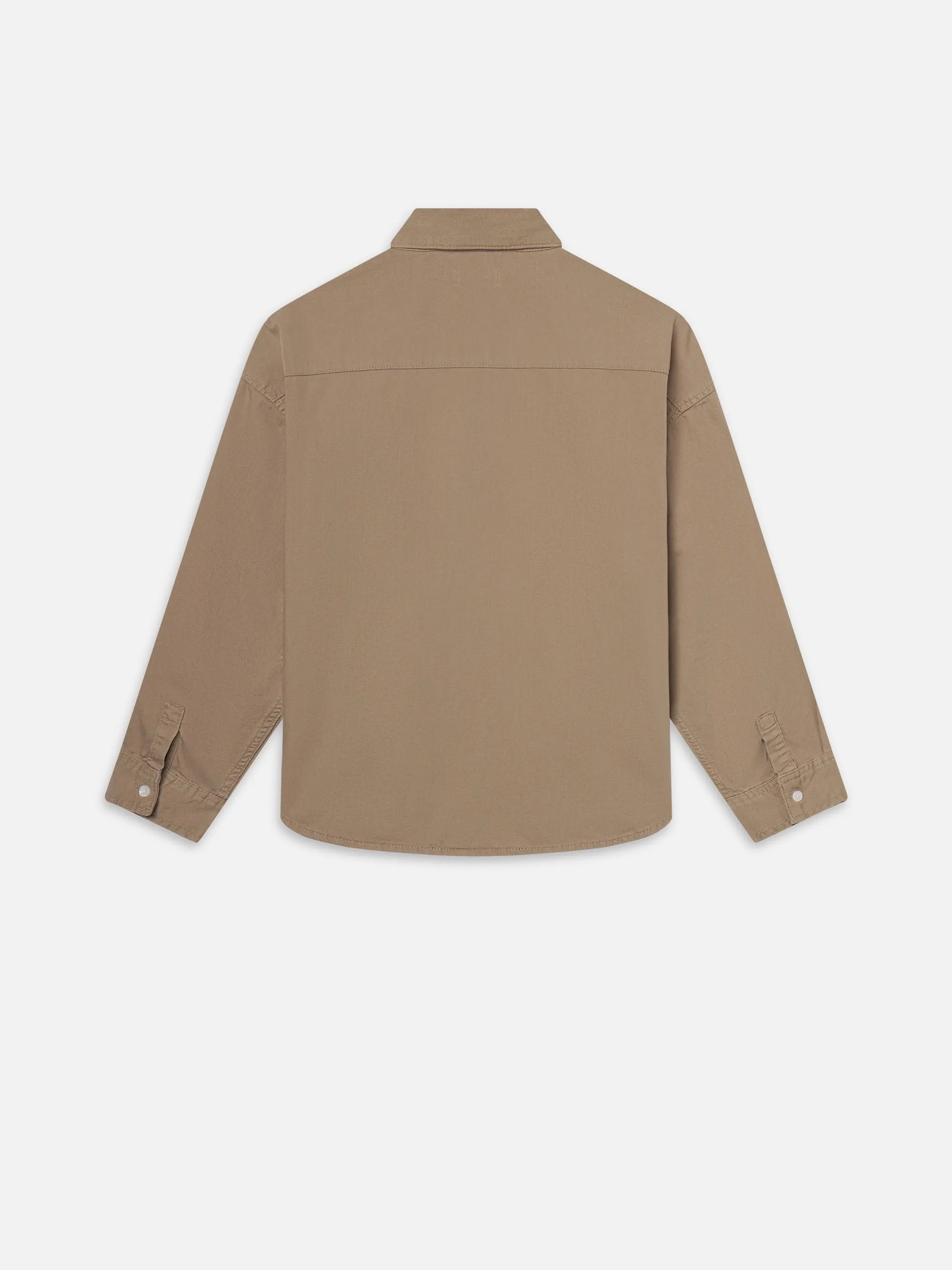 Relaxed Denim Shirt -- Dusty Sage