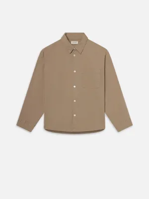 Relaxed Denim Shirt -- Dusty Sage