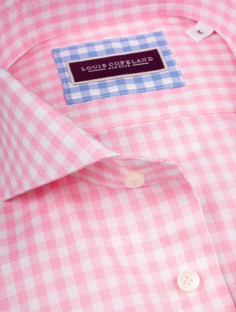 Royal Oxford Gingham Shirt Pink